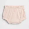 Baby First Favorites : bloomers à volants en maille finement côtelée