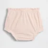 Baby First Favorites : bloomers à volants en maille finement côtelée