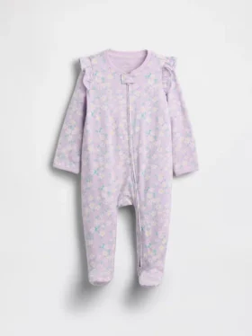 Baby First Favorites : Combinaison à pieds en coton bio