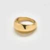Bague bombée épaisse Admiral Row