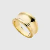 Bague Wade dorée Ana Luisa
