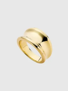Bague Wade dorée Ana Luisa