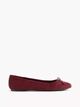 Ballerines en daim vegan