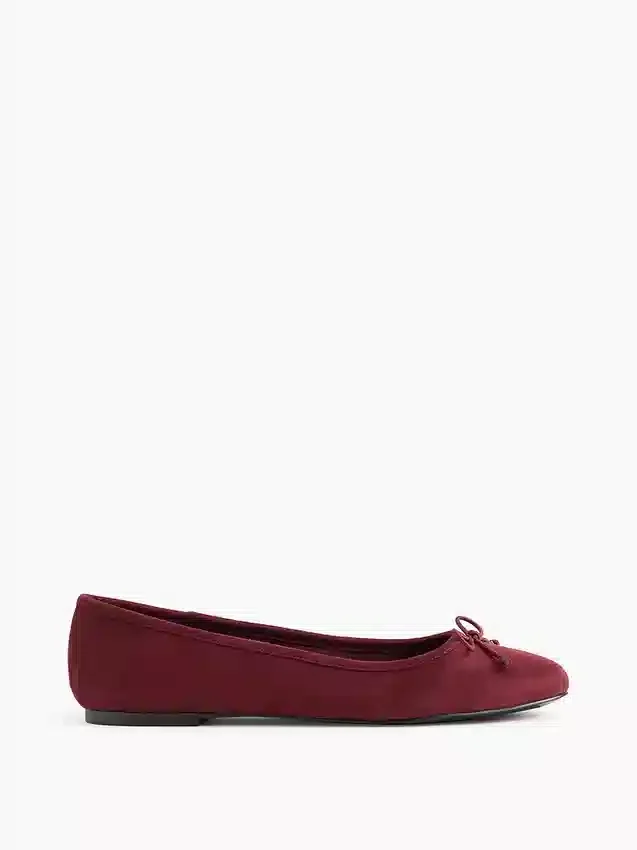 Ballerines en daim vegan