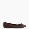 Ballerines en daim vegan