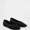 Ballerines en daim vegan