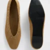 Ballerines en daim vegan