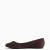 Ballerines en daim vegan