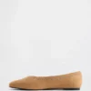 Ballerines en daim vegan