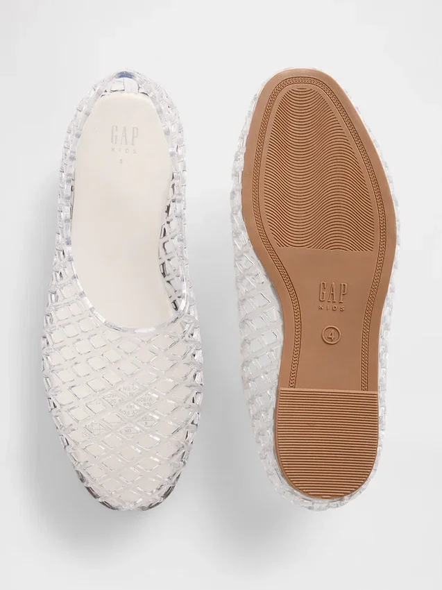 Ballerines en plastique pour enfants