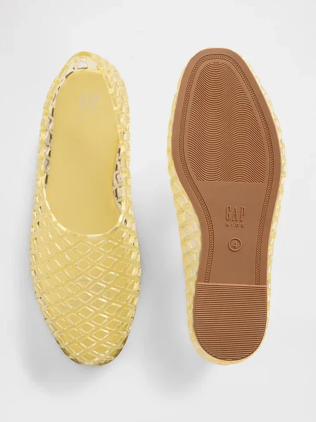 Ballerines en plastique pour enfants