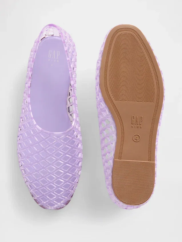 Ballerines en plastique pour enfants