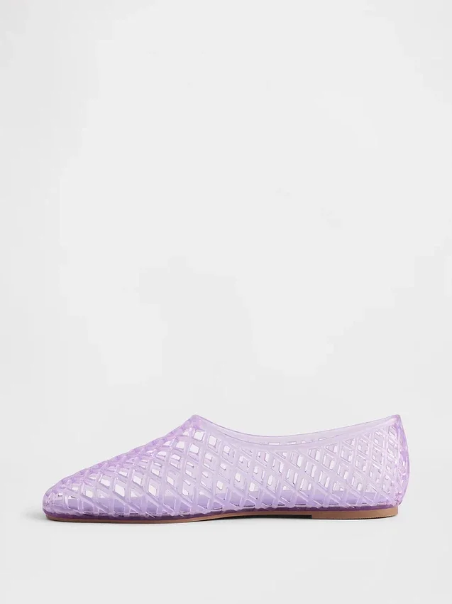 Ballerines en plastique pour enfants