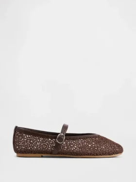 Ballerines Mary Jane en crochet pour enfants