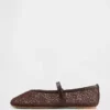 Ballerines Mary Jane en crochet pour enfants
