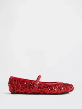Ballerines à paillettes pour enfants