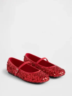 Ballerines à paillettes pour enfants
