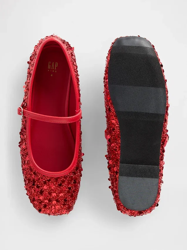 Ballerines à paillettes pour enfants
