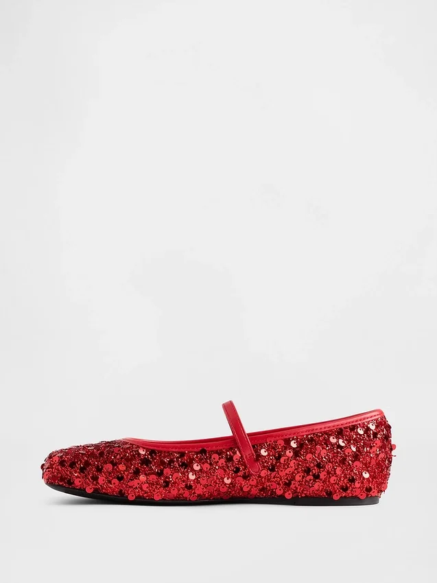 Ballerines à paillettes pour enfants