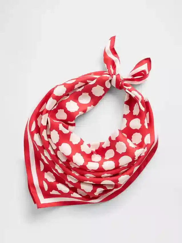 Bandana oversize 100 % soie