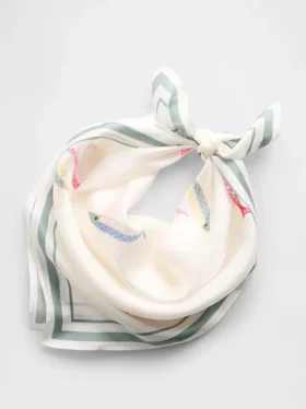 Bandana oversize 100 % soie