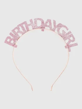 Bandeau « Birthday Girl » pour filles de Sweet Wink