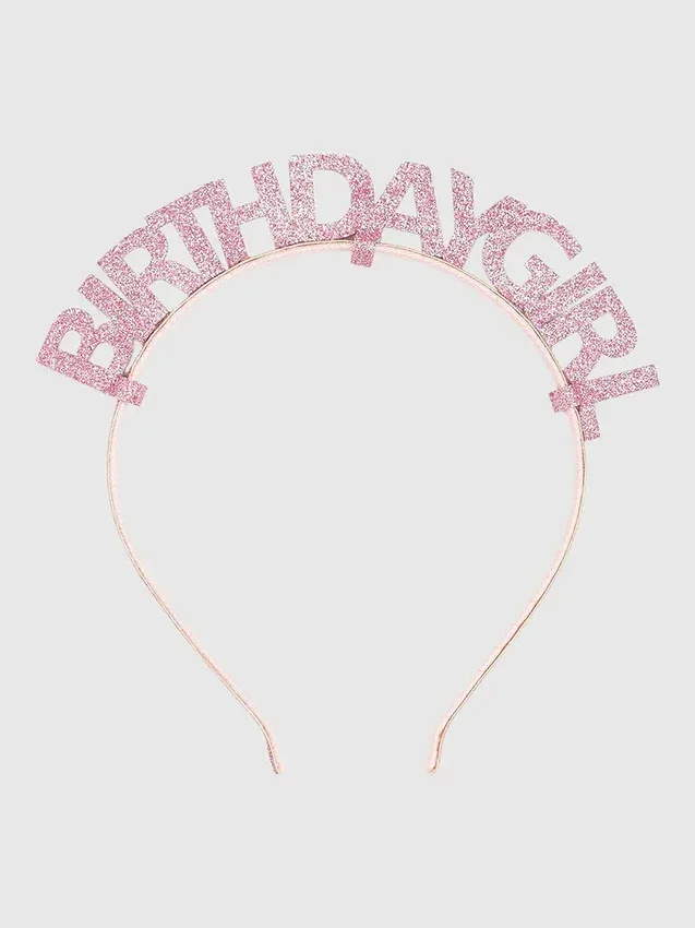 Bandeau « Birthday Girl » pour filles de Sweet Wink