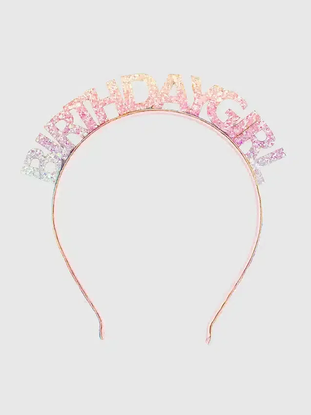 Bandeau « Birthday Girl » pour filles de Sweet Wink