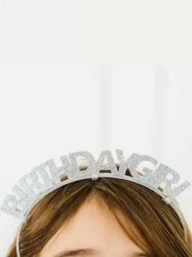 Bandeau « Birthday Girl » pour filles de Sweet Wink