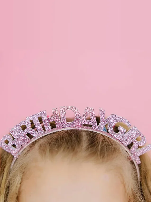 Bandeau « Birthday Girl » pour filles de Sweet Wink