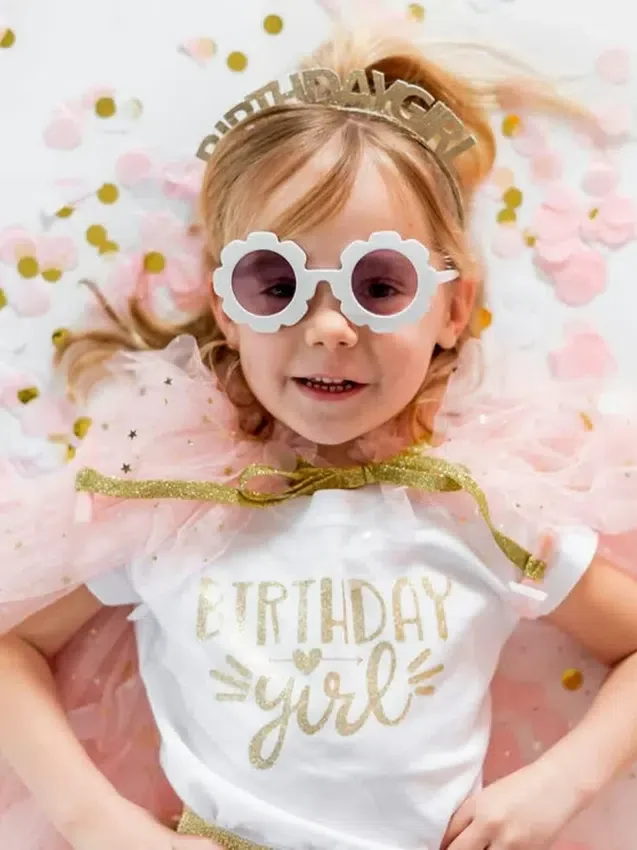 Bandeau « Birthday Girl » pour filles de Sweet Wink