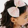 Bandeau Sweet Wink à nœud en tulle à petits motifs floraux