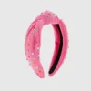 Bandeau Sweet Wink « Raspberry » à strass