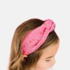 Bandeau Sweet Wink « Raspberry » à strass