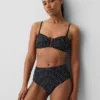 Bas de bikini taille haute