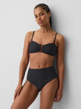 Bas de bikini taille haute