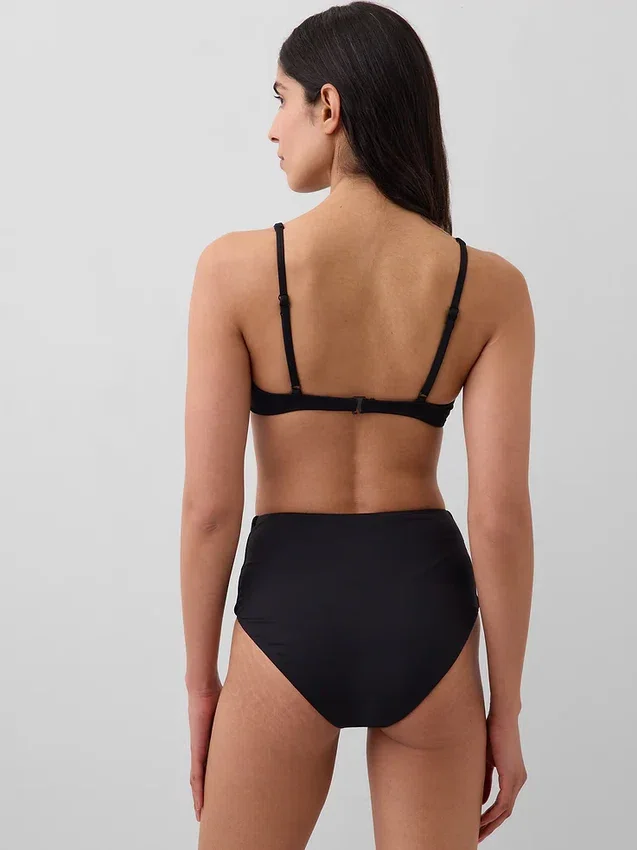 Bas de bikini taille haute