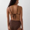 Bas de bikini taille haute