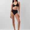Bas de bikini taille haute