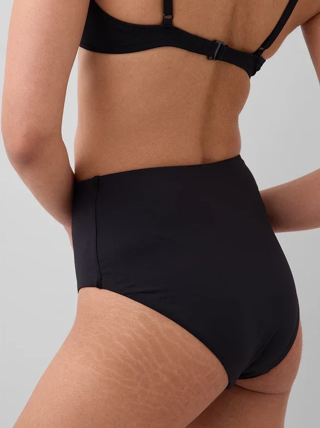 Bas de bikini taille haute
