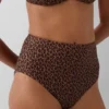 Bas de bikini taille haute