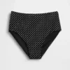 Bas de bikini taille haute