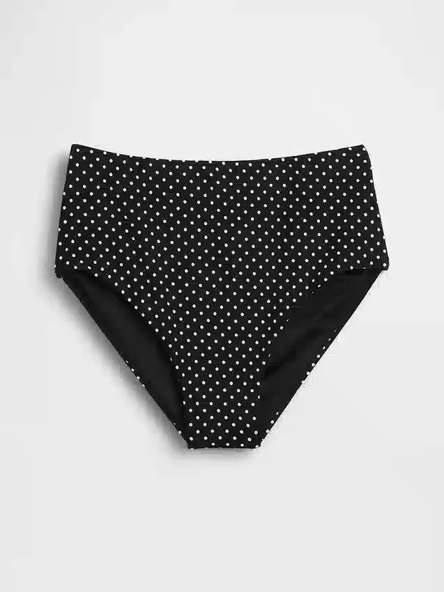 Bas de bikini taille haute