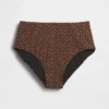Bas de bikini taille haute