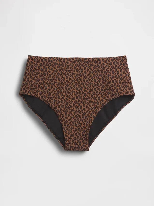 Bas de bikini taille haute