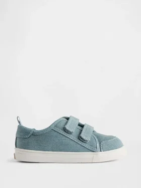 Baskets en toile denim pour tout-petits