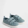 Baskets en toile denim pour tout-petits