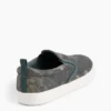 Baskets sans lacets en toile camouflage pour enfants