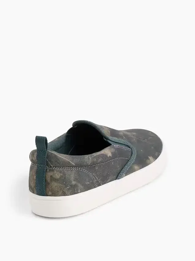 Baskets sans lacets en toile camouflage pour enfants