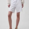 Bermuda ample ultra-doux à taille mi-haute de 8"